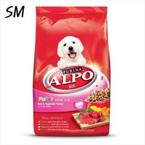 SM 퓨리나 알포 퍼피 1.3kg 1세이상 강아지용 건강 영양식 애견 강아지 사료, 알포 강아지용(퍼피) 2.6kg
