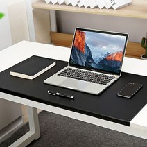 엣지 데스크매트 마우스패드 책상매트, 블랙