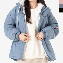 여학생 오버핏 숏패딩 캠핑 후드점퍼 예쁜패딩 패딩대란 겨울스포츠 패딩잠바 북극
