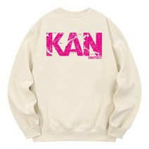 KAN6312 KMC0081 루트66 기모 맨투맨 - 크림