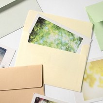 파스텔 청첩장 / 엽서봉투 100장입, 핑크