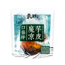천미방 중국식품 원선 곤약량피 곤약면 즉석비빔량피 비빔면 량피, 268g, 1개