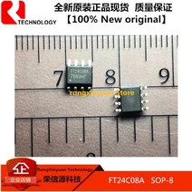 모듈avrisp 컴퓨터부품 FT24C08A-USR-T FT24C08A SOP-8 SMD EEPROM 메모리 100% 새 원본, 02 100 PCS