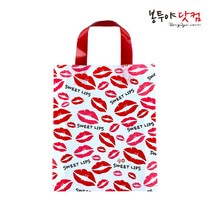 봉투야닷컴 루프백 M-3호 (29x39+6cm) 50장 비닐쇼핑백, 스위트립