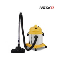 넥스코 15L 업소용 건습식 청소기 HNV-15LC, 엘로우 + 실버