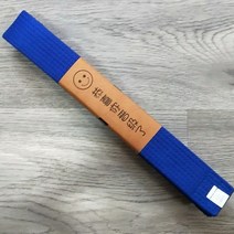 110 인치 무술 가라테 유도 태권도 전문 벨트 유도 Jiu jitsu 표준 테이프 보호용 허리띠, 03 파란