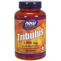 Now Foods 스포츠 트리뷸러스 1000mg 타블렛, 180개입, 1개