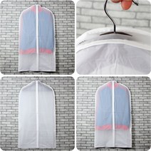 3P 지퍼식 옷커버 90X60CM 부직포수트케이스 양복가방