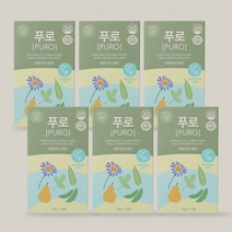 푸로 쑥부쟁이 작두콩 수세미 유근피 진액 차 즙, 푸로 3개월분 (90포)