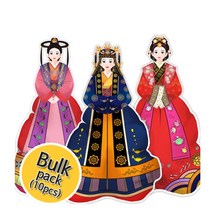 컬러룬 삼국시대 전통의상 3종(벌크 10입), ♬옵션-신라♬