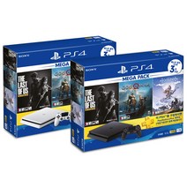 소니 본체 슬림 2218B 1TB MEGA 패키지 게임 3종 + PSN3 PS4, 블랙