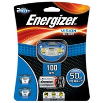 에너자이저 LED 2구 비전 헤드랜턴 헤드라이트 블루