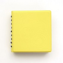 후지 필름 인스탁스 7s 8 25 50s 70 90 용 68 포켓 미니 인스턴트 사진 앨범 케이스, Yellow