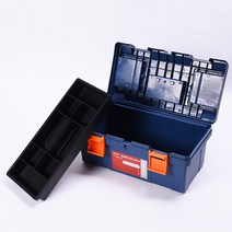 썸띵 뚜껑 불투명 공구 박스 공구함 공구상자 나사 너트 보관 확인 가정 사무실 공사현장, 1개