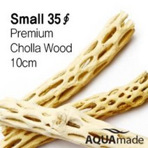 초야우드 small35 프리미엄 (소) 1개 / 굵기 3.5cm 길이 10cm / 새우 안시 플레코 / 아쿠아메이드