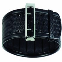 Bianchi 7965 BSK Black Ergotek Sam Browne Belt with Chrome (Size 34) null, 1