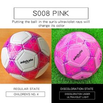 챔피언스리그 프리미어리그 트레이닝 EPL 주니어 공인구 저학년 유러피언컵 텔스타 4호 5호 축구공, 05. S008 C-핑크-사이즈 4