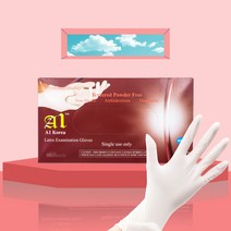 A1 에이원 반영구 왁싱 라텍스 니트릴 글러브 장갑 의료용 XS S M사이즈, 소(S)