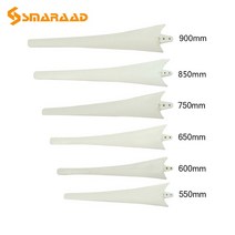 제네레이터 제네레다 자동차발전기 블랙화이트 풍력 터빈 풍력 발전기 블레이드 고강도 섬유, 1 조각 블레이드, 허브와 후드 없이, 650mm