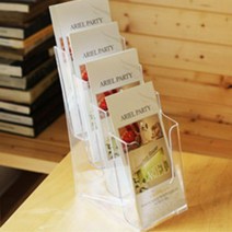 3단팜플릿거치대 4단리플렛스탠드 꽂이 봉투 보관함, 제품선택, 4단