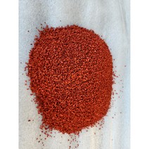 [1.5kg] 색모래 규사 고급모래 칼라모래 하얀모래 흰모래 놀이터 소꿉놀이 고양이모래 모래 화분 분갈이 화단 정원 자갈 옥상 테라스 마당, [1.5kg] 레드[4호], 1개