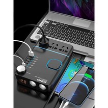 12v 24v 220v 소켓 충전기 캠핑 낚시 트랜스 전압, 트럭-24V(고속충전)+3가지사은품220V