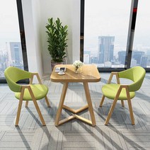 거장 협의 여가 의자세트 매상 회의테이블 대기 밀크티숍, T02-60 사각 테이블 상판 한밥상 의자 두
