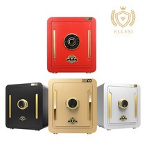 엘르시 가정용금고 ELS-450, ELS-450P(비밀번호터치락)골드브라운