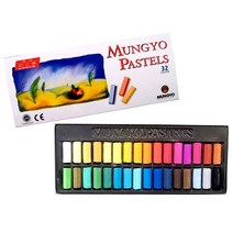 문교 사각파스텔, 32색, 4개