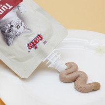 부족한 수분보충 고양이간식 참치 파우치 가성비좋은 길냥이 냥이최애 주식 묘한맛 냥냥 냥덕후 안심 용품