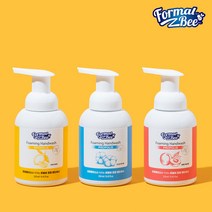포멀비 포밍핸드워시 250ml x3개 (파우더/레몬/복숭아), 복숭아, 복숭아, 레몬