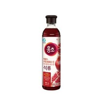 청정원 홍초 100% 자연발효초 사용 석류, 500ml, 5개