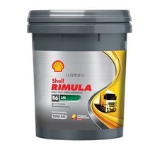 쉘 리무라 R6 LM 10W-40 20L 엔진오일, 1개