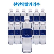 천연 산소수 미네랄 약알카리수 생수, 약알카리수 1.5L/ 12개