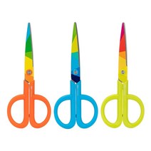 DELI 칼라풀 가위 (6062), 그린