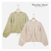 써스데이아일랜드 Thursday Island 여성 볼륨실루엣 블라우스르코타지T214MBS232W