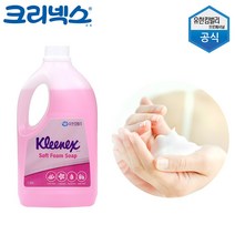 크리넥스 소프트 폼 솝 핸드워시 그린플로랄, 1.95L, 1개