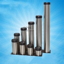 6CM-40CM 가구 조절 캐비닛 다리 스테인레스 스틸 테이블 소파 침대 발 1 피스, [02] 8CM