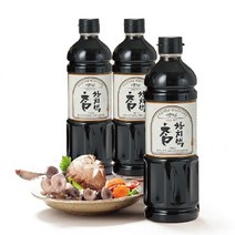 참 참치액 900ml 3개 대용량 고농축 아가리쿠스버섯