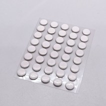 로지텍용 범용 마우스 스케이트 고무 마우스 발 글라이드 발 스티커 직경 6.5mm 두께 0.8mm 40 개, milky white_40pcs