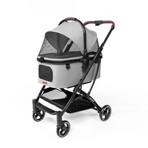 강아지유모차 개모차 접이식 애견 소형견 대형견 반려견 고양이 유모차, 3.어스애쉬-분리형바구니