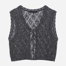 [백화점매장 정품출고] 써스데이아일랜드 [여성]스카시 리핏 오픈형 베스트(T234MVT301W)