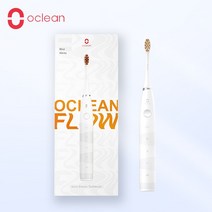 가저용 냉장고 Oclean Flow 스마트 소닉 전기 칫솔 세트 충전식 자동 초음파 키트 치과 화이트닝, 프랑스, Oclean Flow White