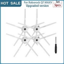 헤파필터 청소기헤파필터 공기청정기헤파필터 샤오미 Roborock Max 부품 먼지 메인 사이드 브러시 Hepa 필터 걸레 로봇 진공 청소기 Replacemen 액세서리, 5pcs
