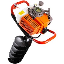 굴착기 농업용 나무심기 드릴링 토양 땅파는기계 천공, 2행정 98cc+6cm 드릴 비트