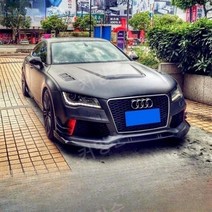 12-17 아우디 A7 S7 RS7 ABT타입 카본 프론트 립 댐