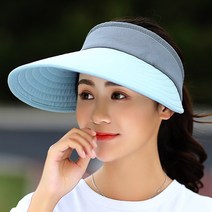 반야스토리 여름 돌돌이 챙넓은 사파리 모자