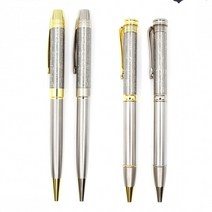 훈민정음 볼펜 금장 은장 글씨 음각 조각 박스포장 레이저 인쇄가능 인쇄비 별도, 나형 B_은장금장+리필심추가