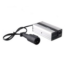 5AMP 3 핀 라운드 플매트 카펫 러그 골프 카트 배터리 충전기 36 볼트 클럽 자동차 110V 미국, 01 은