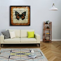 현wisdhm_나비실사액자 인테리어 악보 예쁜소품 침실 벽걸이 그림 벽걸이용♥cleang, ♥cleang!!